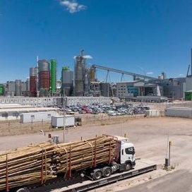 UPM teki investointipäätöksen Paso de los Torosin tehtaan rakentamisesta 2019. Kuva on rakennusvaiheesta.