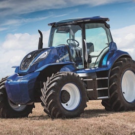 New Hollandin metaania käyttävä traktori palkittiin ympäristöystävällisimpänä Vuoden traktori 2020 -kilpailussa.