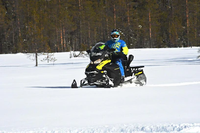 Expediton LE:ssä on  ACE 900 -moottori. Kelkka on vetotyössä hyvä  – työhevonen.