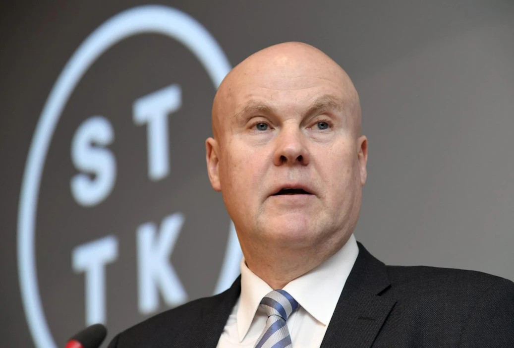 STTK:n puheenjohtaja Antti Palola ehdottaa, että työmarkkinaosapuolet tarkastelisivat nykyisen sovittelujärjestelmän toimivuutta. LEHTIKUVA / MARKKU ULANDER