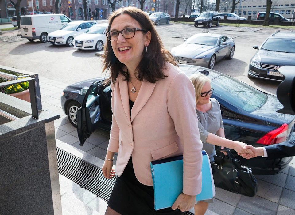 Maataloustuonnin ei pitäisi Cecilia Malmströmin mukaan kasvaa Mercosur-maista niin paljon, että siitä olisi haittaa EU:n maataloustuotannolle.