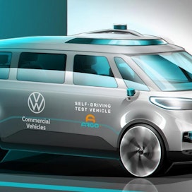 Volkswagen ID.BUZZ:n autonomisen ajamisen kenttäkokeet alkavat kuluvan vuoden aikana. Täyssähköinen versio tulee markkinoille ensi vuonna ja autonomisen version on suunniteltu olevan markkinoilla vuonna 2025.