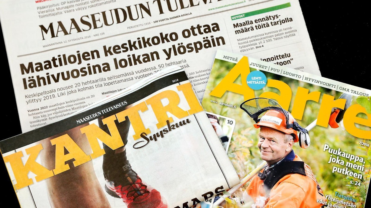 Maaseudun Tulevaisuus on toiseksi arvostetuin sanomalehtibrändi.