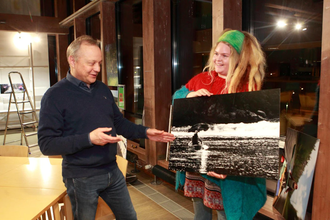 Kalle Immonen ja Janette Backman oppivat tutkimustyön aikana paljon myös omasta metsäsuhteestaan.