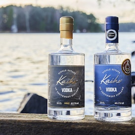 Turun tislaamon Kaiho Vodka on kerännyt lyhyessä ajassa paljon palkintoja.