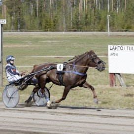 Jutta Ihalainen lasketteli silmäterällään Evartilla odotetun ylivoimaisen ykkössijan.