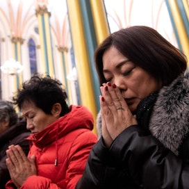 Kristittyjen määrä kasvaa Kiinassa vauhdilla.