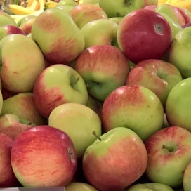 Puolalaisia Paula Red -omenoita myydään myös Suomessa.