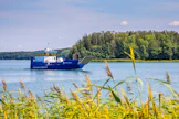 M/S Roope-Saimaa on suunniteltu niin, että sen liikennöinnistä aiheutuu mahdollisimman vähän aaltoja ja polttoainetta kuluu säästeliäästi.