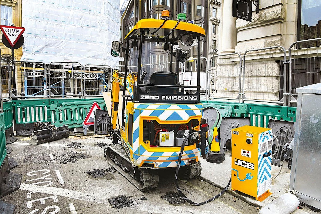 JCB on kehittänyt uuden nopean yleislaturin, joka on yhteensopiva kaikkien sen valmistamien E-TECH-sähkömallien kanssa.