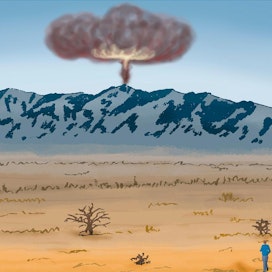 Nevadan autiomaan ydinkokeet liittyvät huitsin Nevada -sanaparin syntyyn.