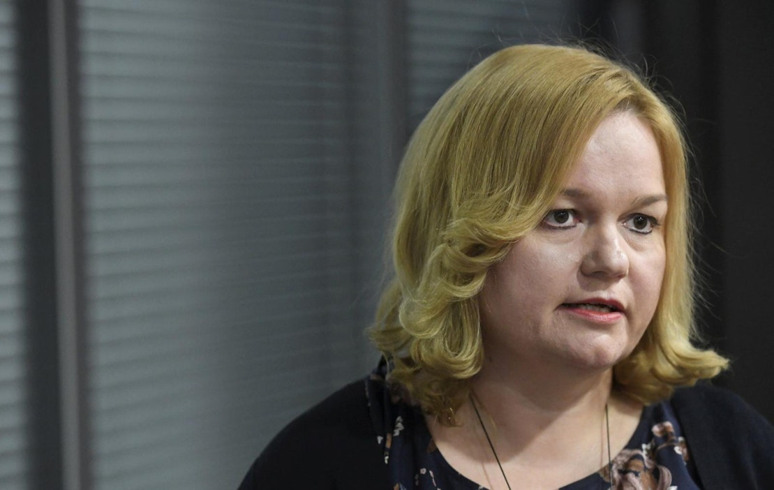 Ministeri Krista Kiuru (sd.). LEHTIKUVA / HEIKKI SAUKKOMAA