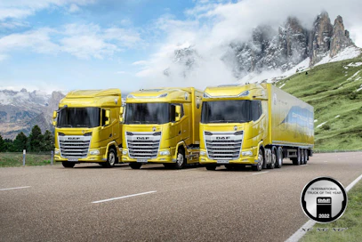 Uuden sukupolven DAF XF, XG ja XG⁺ ovat saaneet International Truck of the Year -palkinnon. Raadin mukaan autojen tehokkuus, turvallisuus ja ajomukavuus ovat huippuluokkaa.