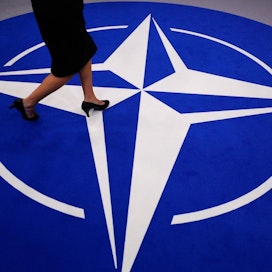 Uutissuomalaisen kyselyyn vastanneista 37 prosenttia on Nato-kansanäänestyksen kannalla. LEHTIKUVA/AFP