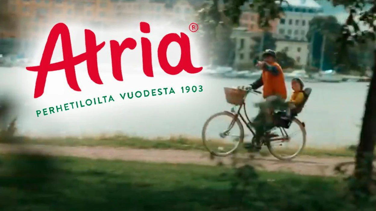 Atrian tuorein mainosvideo on kuvattu Helsingissä.