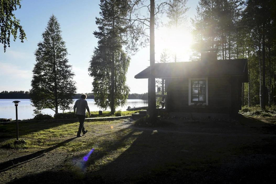 Mökkikauppa kasvoi viime vuonna lähes 40 prosenttia verrattuna edellisvuoteen. LEHTIKUVA / Emmi Korhonen
