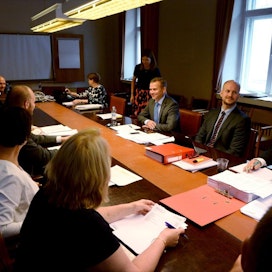 Valtiovarainministeriön ja ministeriöiden budjettineuvotteluja jatketaan tänään Valtioneuvoston linnassa Helsingin keskustassa.
