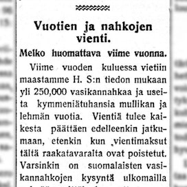 Maaseudun Tulevaisuus 14.1.1922.