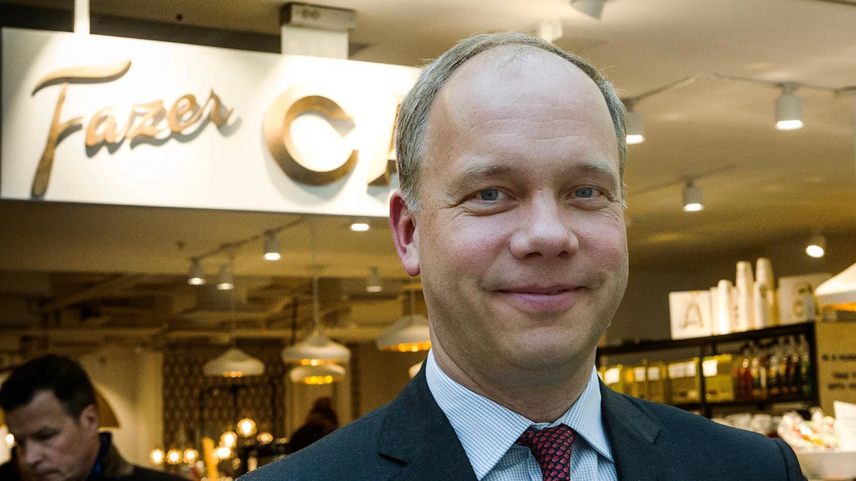 Fazerin konserninjohtaja Christoph Vitzthum on tyytyväinen yhtiön hyvästä tuloksesta poikkeuksellisen vuoden aikana.
