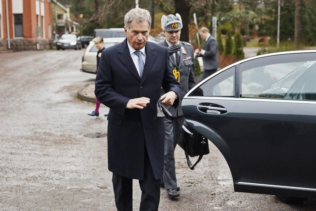 Presidentti Niinistö ei ole vielä ilmoittanut jatkohaluistaan seuraavalle presidenttikaudelle. LEHTIKUVA/AFP