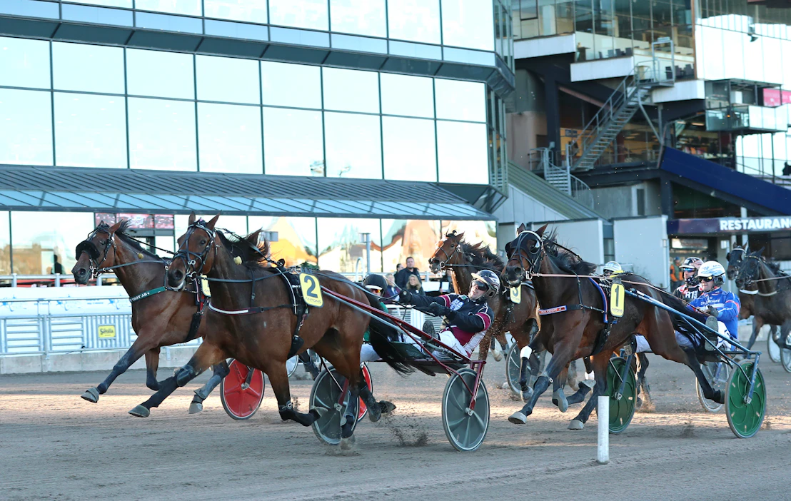 Jörgen S Erikssonin ajama Lililan Young hallitsi ensimmäistä kolmevuotiaiden tammojen Breeders Crown -välierää johtopaikalta.