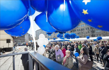 Eurooppalainen tilkkutäkki on Ralph Jaarin mielestä oikea suunta Euroopalle. Lauri Salminen