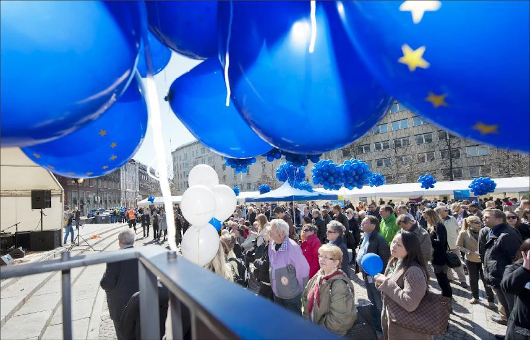 Eurooppalainen tilkkutäkki on Ralph Jaarin mielestä oikea suunta Euroopalle. Lauri Salminen