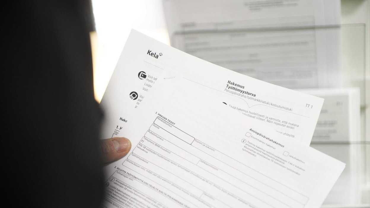 Yhteensä työttömiä elokuussa 211 000. LEHTIKUVA / ANNI REENPÄÄ