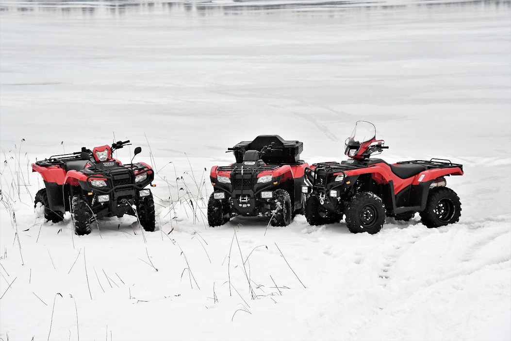 Honda laajentaa mallistoaan T3b-traktorimönkijöillä. Mallit ovat TRX420FE, TRX500FPE ja TRX500FPA IRS.