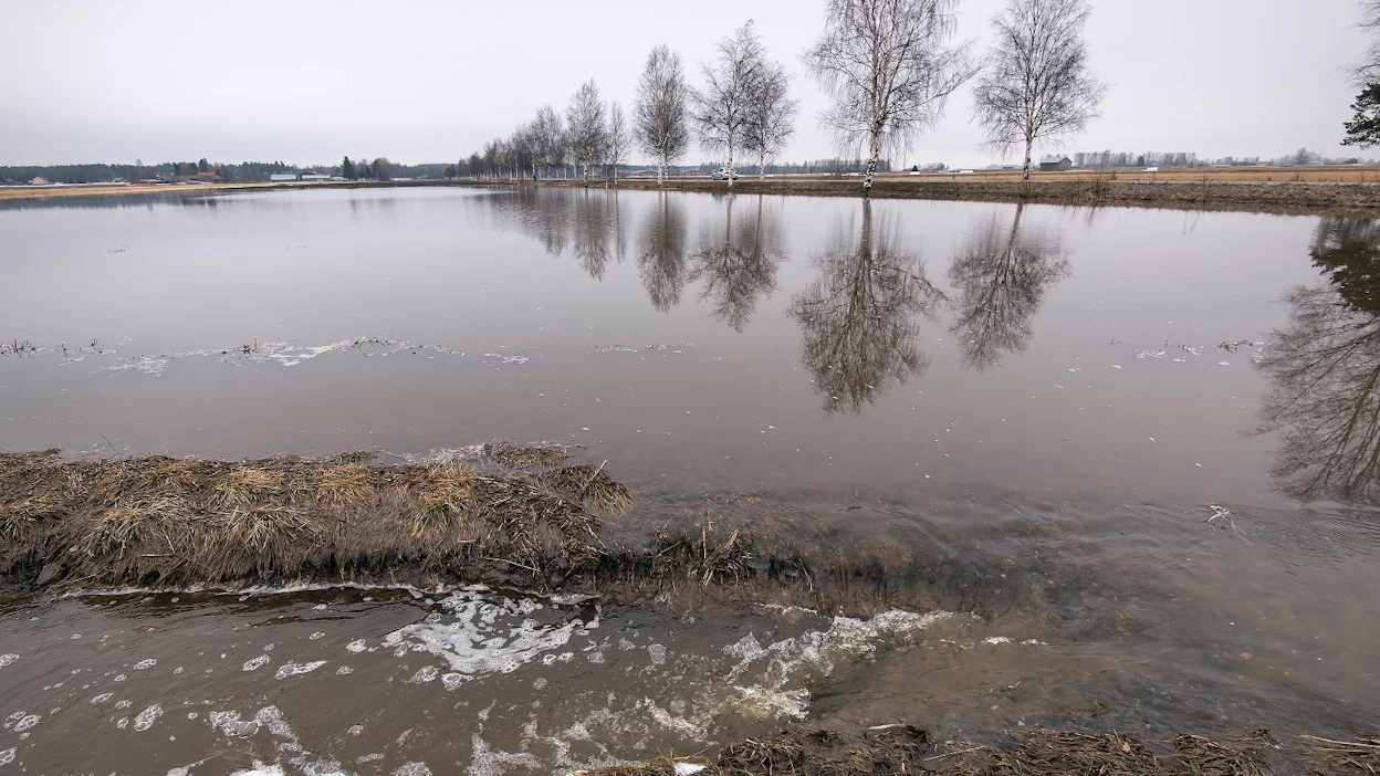 Syke ennustaa Pohjanmaalle ja Etelä-Pohjanmaalle keskimääräistä tai hieman sitä suurempaa tulvaa.