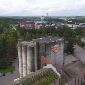 Yhtiön tuotantolaitos Hyvinkäällä