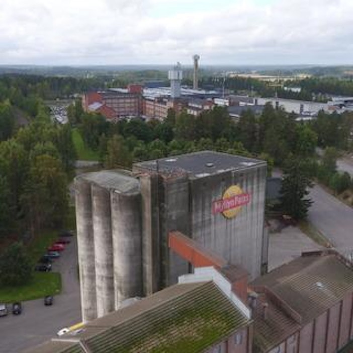 Yhtiön tuotantolaitos Hyvinkäällä