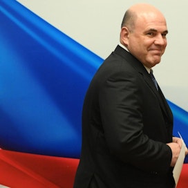 Putin ehdotti eilen 53-vuotiasta verohallinnon johtajaa Mishustinia pääministeriksi.