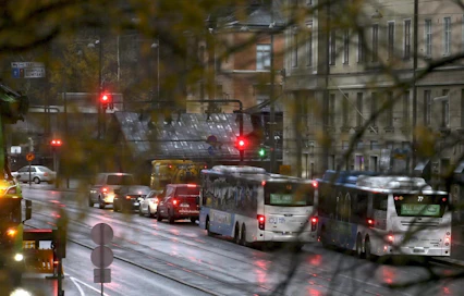 Auringonpaistetta Suomessa nähtiin lokakuussa selvästi keskimääräistä vähemmän. LEHTIKUVA / VESA MOILANEN