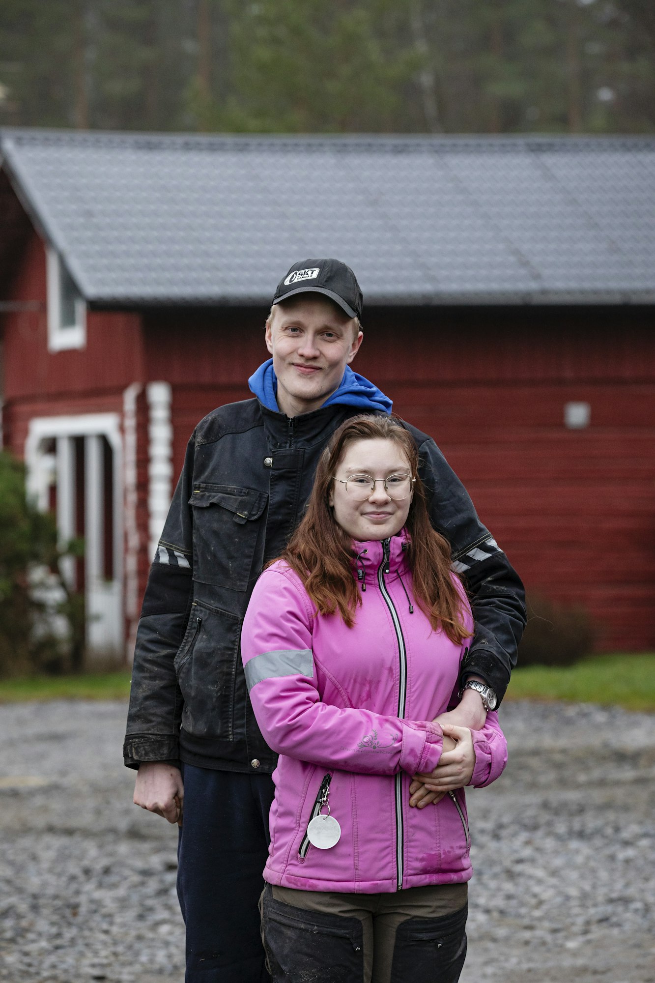 Matilda Tarjas ja Antti Hepo-oja haaveilevat tulevaisuudessa myös jälkikasvusta.