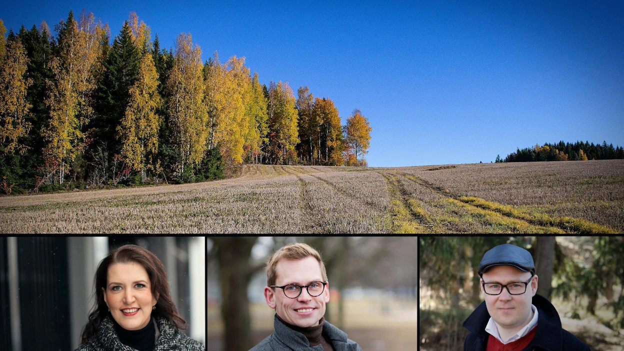 Puoluesihteerit Riikka Pirkkalainen (kesk.), Antton Rönnholm (sd.) ja Simo Grönroos (ps.) pitävät tärkeänä, että myös maaseudulla luotetaan puolueiden harjoittamaan politiikkaan.