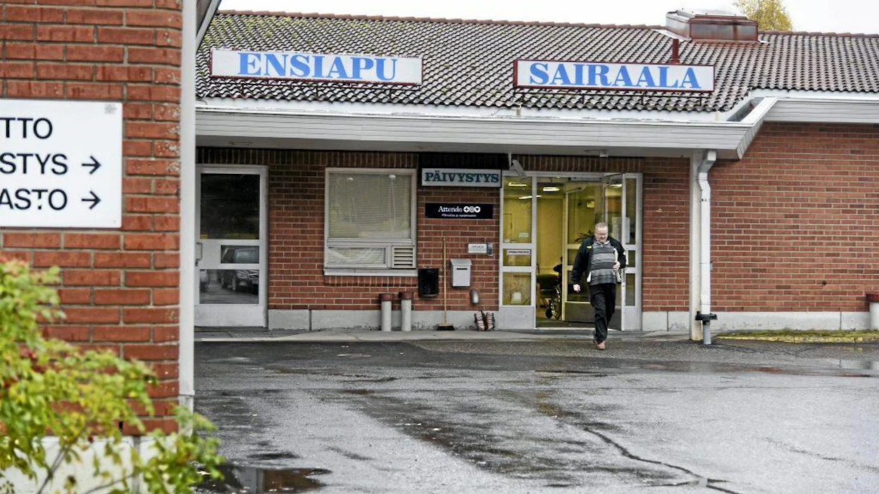 Tohmajärven Terveyskeskus 10.10.2014. Kuvaaja: Niko Nyrhinen. Kuvaa terveyskeskuksen käytäviltä