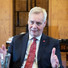 Tuleva pääministeri Antti Rinne.