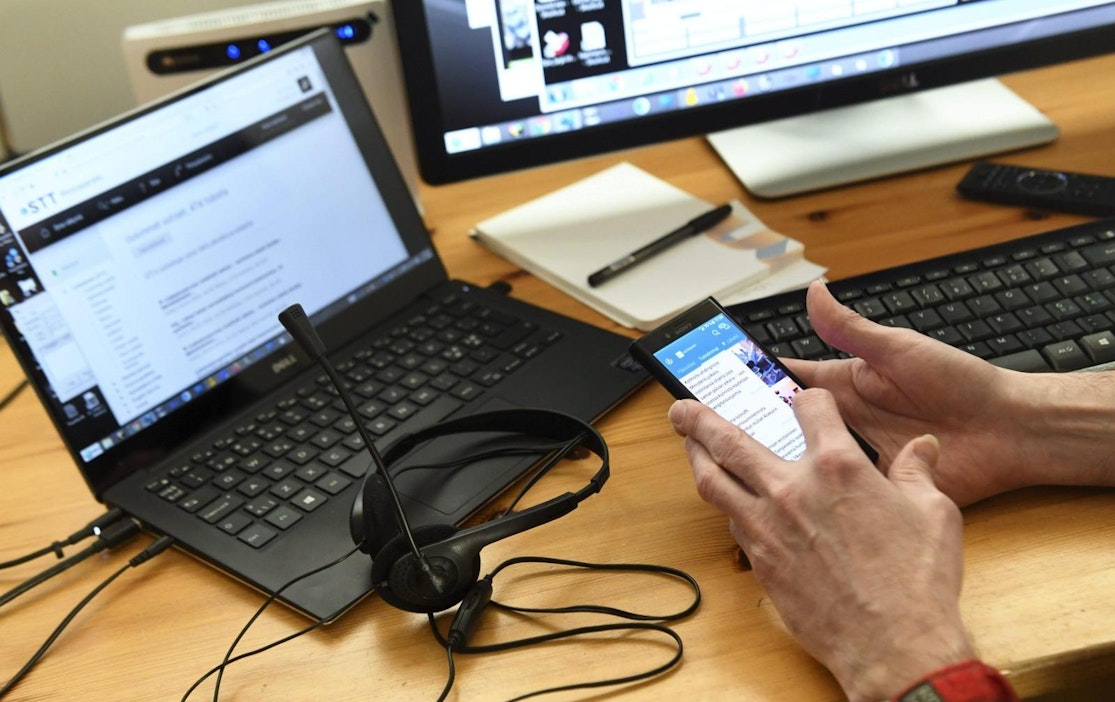 Suomen osuus etätöiden tekijämäärissä on suurin EU-maiden joukossa.