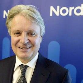 Nordea on jo alkanut etsiä seuraajaa eläköimisestään ilmoittaneelle konsernijohtaja von Koskullille.  LEHTIKUVA / VESA MOILANEN