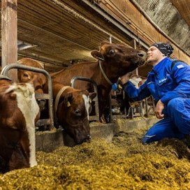 ”Kaikkein pahimpaan pitää varautua, elämä kun voi muuttua sormia napsauttamalla&quot;, toteaa maidontuottaja Jarkko Hyttinen. Hän pyörittää puolisonsa kanssa noin 70 lehmän maitotilaa.