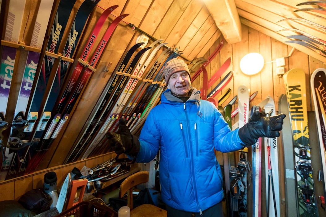 Antti-Jussi Tiitola on kehittänyt monia eri urheiluvälineitä.