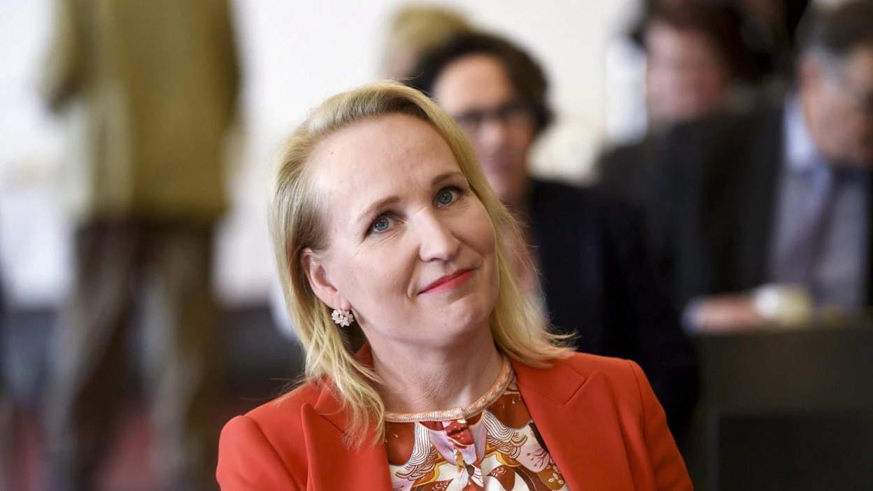 Helle aloittaa uudessa tehtävässään kesäkuun alussa. Lehtikuva/ Martti Kainulainen