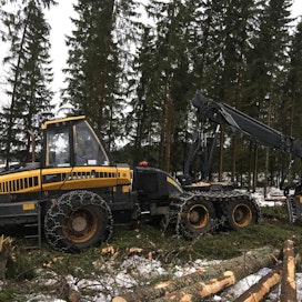 Metsäkonealan työsopu kestää vuoden 2020 tammikuuhun.