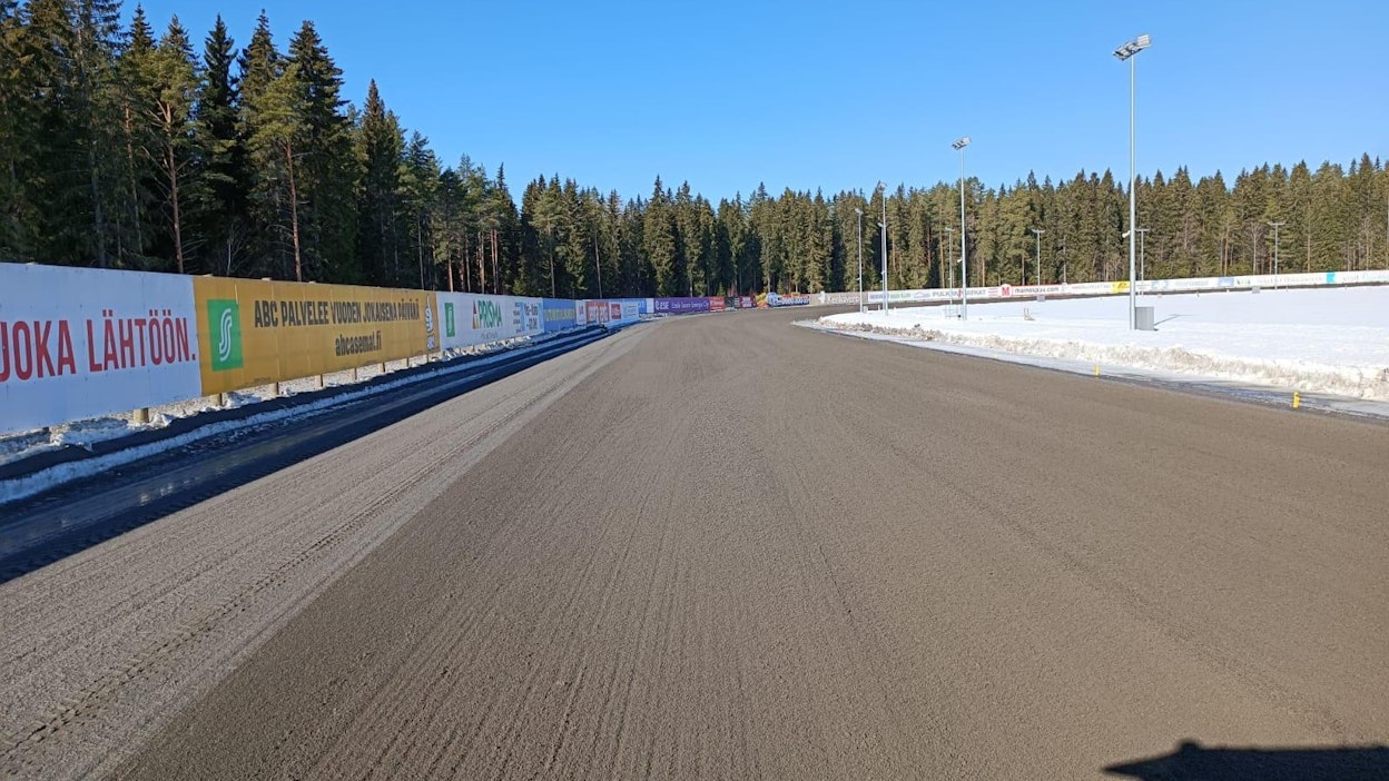 Kavioura on Mikkelissä tällä hetkellä jääpolanteinen. Kuva on otettu aiempana ajankohtana.