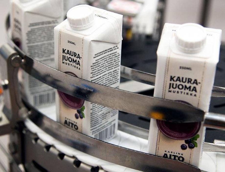 Meijeriyritys Kaslink toi kaurajuomansa markkinoille toukokuussa.