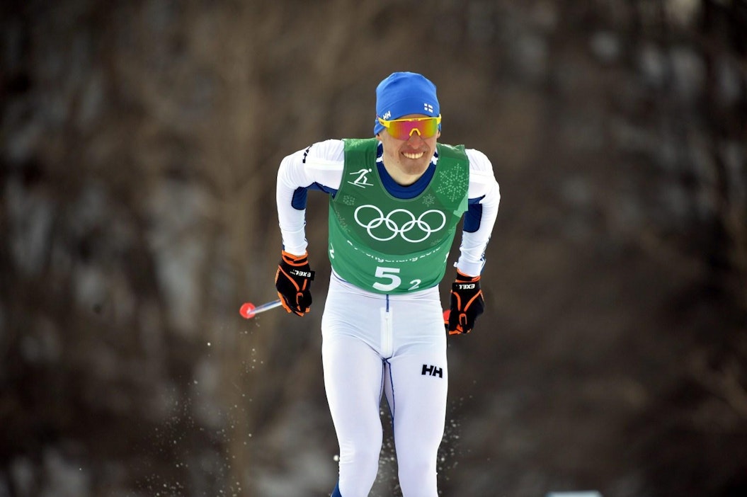Iivo Niskanen hiihti kakkososuuden nopeimman ajan. Lehtikuva / Timo Jaakonaho