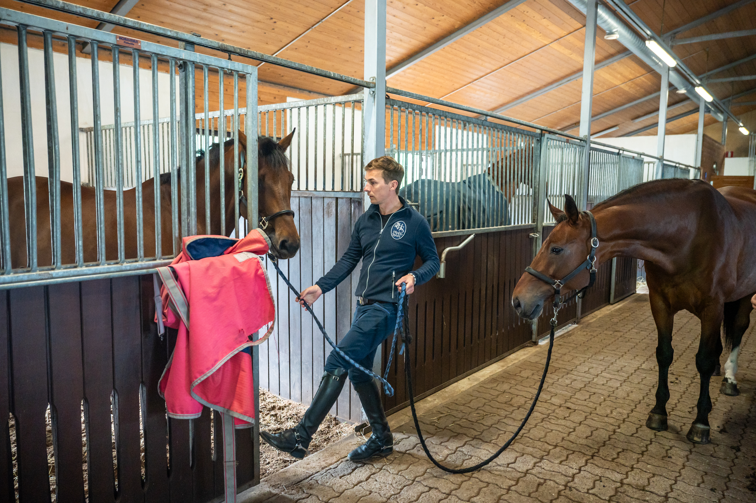 Ville Vaurion hevoset ovat asuneet Vihti Dressage Centerissä viime vuoden alusta lähtien.