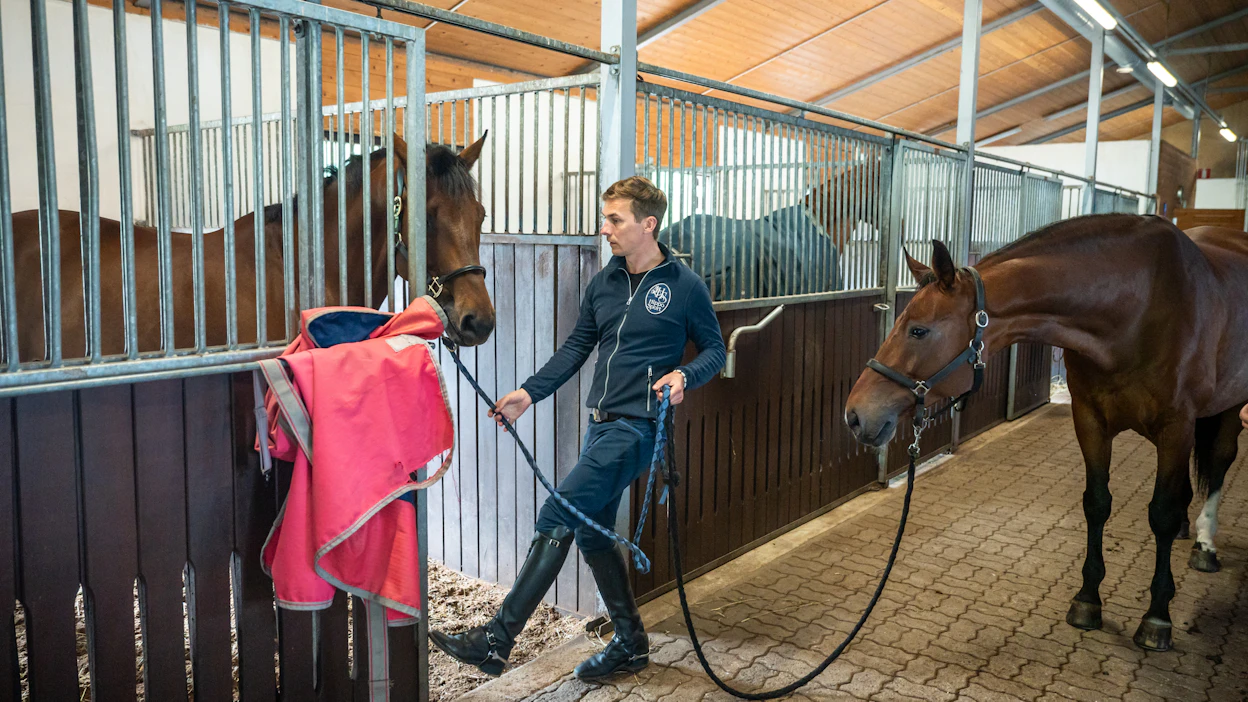 Ville Vaurion hevoset ovat asuneet Vihti Dressage Centerissä viime vuoden alusta lähtien.