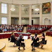 Juhlavassa tilaisuudessa kuultiin myös musiikkia. Puheen piti myös maa- ja metsätalousministeri Sari Essayah.